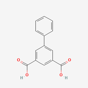 molecular formula C14H10O4 B1248502 [1,1'-Biphenyl]-3,5-dicarboxylic acid CAS No. 4445-59-4