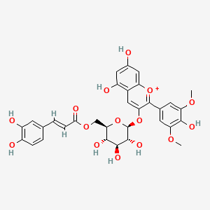 Malvidin 3-(6''-p-caffeyglucoside)