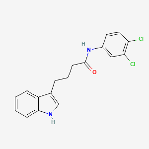 N-(3,4-dichlorophenyl)-4-(1H-indol-3-yl)butanamide