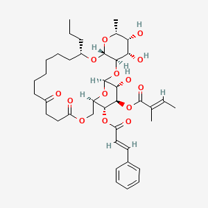 molecular formula C40H56O14 B1248509 ipomoeassin B 