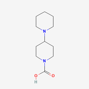 molecular formula C11H20N2O2 B1248510 1,4'-Bipiperidine-1'-carboxylic acid CAS No. 1026078-50-1