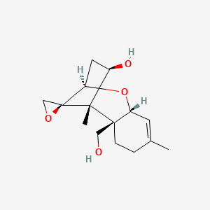 molecular formula C15H22O4 B1248512 Verrucarol CAS No. 2198-92-7