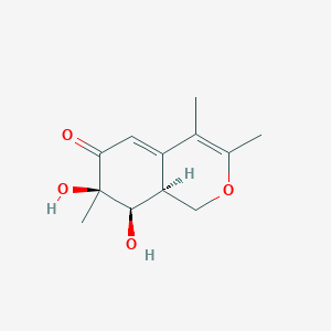 molecular formula C12H16O4 B1248515 Myxostiol 