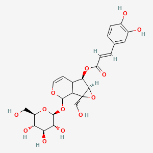 molecular formula C24H28O13 B1248518 Verminoside 