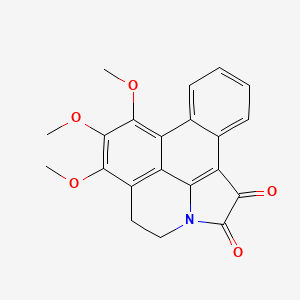 molecular formula C21H17NO5 B1248529 Telisatin B 