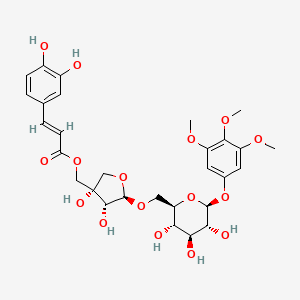 molecular formula C29H36O16 B1248530 Kelampayoside B 