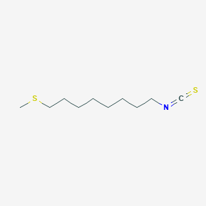 molecular formula C10H19NS2 B1248531 1-Isothiocyanato-8-(methylthio)octane CAS No. 4430-41-5