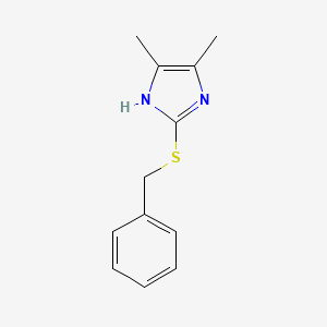 2-(benzylsulfanyl)-4,5-dimethyl-1H-imidazole