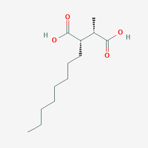 molecular formula C13H24O4 B1248541 Sphaeric acid 