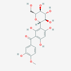 molecular formula C20H22O11 B1248542 Telephenone A 