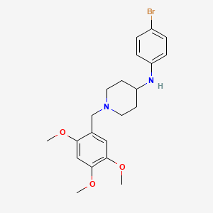 N-(4-bromophenyl)-1-(2,4,5-trimethoxybenzyl)piperidin-4-amine