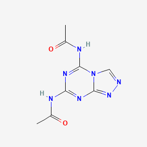 N,N'-[1,2,4]triazolo[4,3-a][1,3,5]triazine-5,7-diyldiacetamide