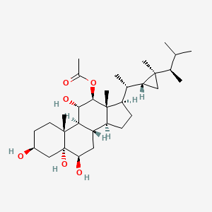 molecular formula C32H54O6 B1248548 Isihippurol A 