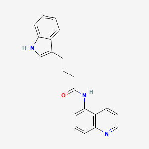 4-(1H-indol-3-yl)-N-(quinolin-5-yl)butanamide