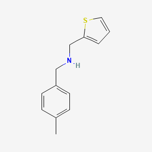 1-(4-methylphenyl)-N-(thiophen-2-ylmethyl)methanamine