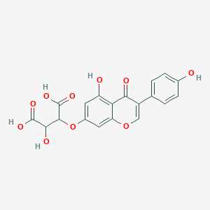 molecular formula C19H14O10 B1248579 Shoyuflavone B CAS No. 190712-88-0