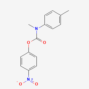 4-Nitrophenyl methyl(4-methylphenyl)carbamate