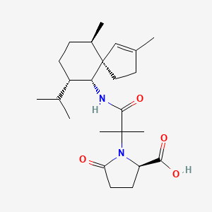 molecular formula C24H38N2O4 B1248594 Boneratamide A 