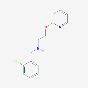 N-(2-chlorobenzyl)-2-(pyridin-2-yloxy)ethanamine