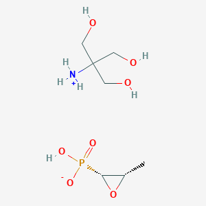 molecular formula C₇H₁₈NO₇P B124862 磷霉素托洛米芬 CAS No. 78964-85-9