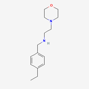 N-(4-ethylbenzyl)-2-(morpholin-4-yl)ethanamine