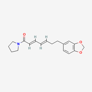 1-[(2E,4E)-7-(3,4-methylenedioxyphenyl)-2,4-heptadienoyl]pyrrolidine