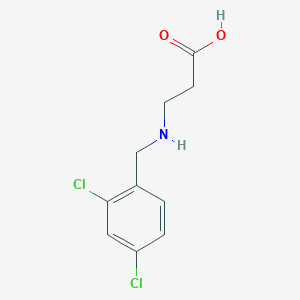 3-[(2,4-Dichlorobenzyl)amino]propanoic acid