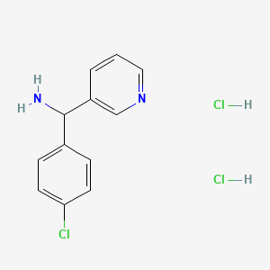 c-(4-Chloro-phenyl)-c-pyridin-3-yl-methylamine dihydrochloride