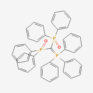 [(Triphenyl-lambda~5~-phosphanylidene)methanediyl]bis(diphenylphosphane) dioxide