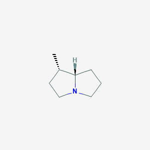 molecular formula C8H15N B1248650 Heliotridane CAS No. 517-24-8