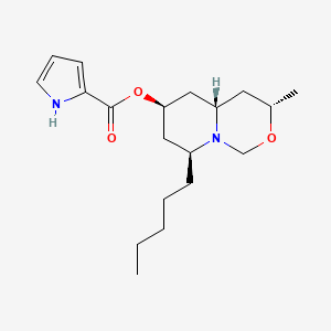 molecular formula C19H30N2O3 B1248655 Hyperaspine 