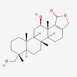 molecular formula C25H38O4 B1248664 Sesterstatin 3 