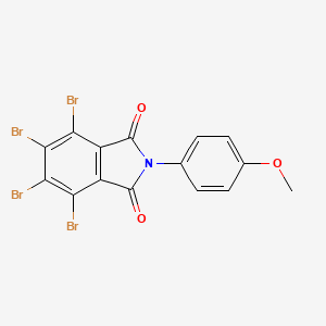 4,5,6,7-Tetrabromo-2-(4-methoxyphenyl)isoindole-1,3-dione