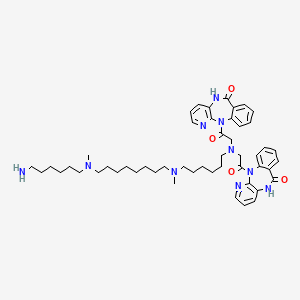 molecular formula C50H68N10O4 B1248678 Dipitramine 