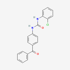 1-(2-Chlorophenyl)-3-[4-(phenylcarbonyl)phenyl]urea