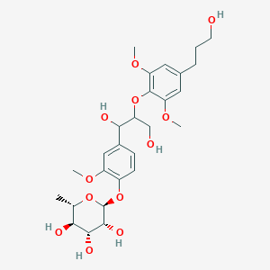 molecular formula C27H38O12 B1248680 Nymphaeoside A 