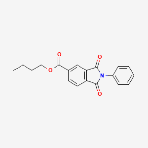 Butyl 1,3-dioxo-2-phenylisoindole-5-carboxylate