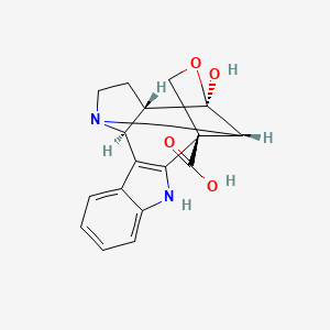 molecular formula C19H20N2O4 B1248691 Actinophyllic acid 