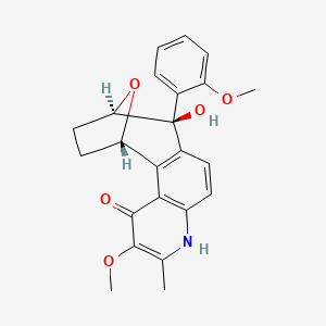 molecular formula C23H23NO5 B1248694 Waltherione A 