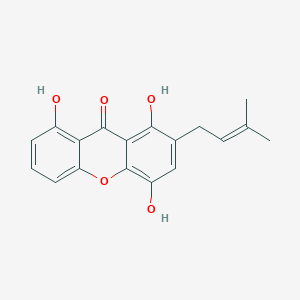 molecular formula C18H16O5 B1248696 Bangangxanthone B 