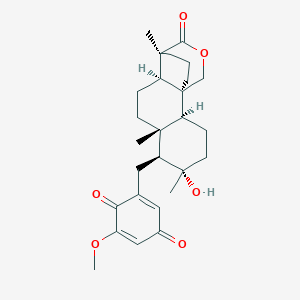 molecular formula C27H36O6 B1248706 Strongylophorine-26 