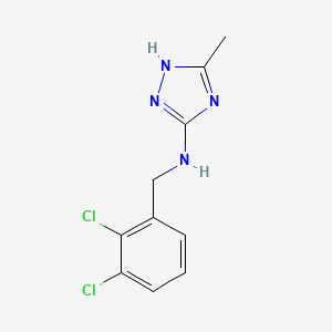 N-(2,3-dichlorobenzyl)-3-methyl-1H-1,2,4-triazol-5-amine