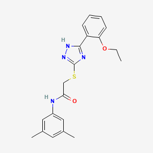 N-(3,5-dimethylphenyl)-2-{[5-(2-ethoxyphenyl)-4H-1,2,4-triazol-3-yl]sulfanyl}acetamide