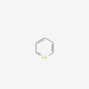 molecular formula C5H5Ga B1248718 Galline CAS No. 52012-17-6