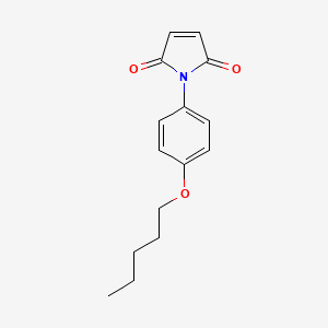 1-[4-(pentyloxy)phenyl]-1H-pyrrole-2,5-dione