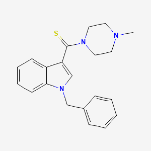 1-benzyl-3-[(4-methylpiperazin-1-yl)carbonothioyl]-1H-indole