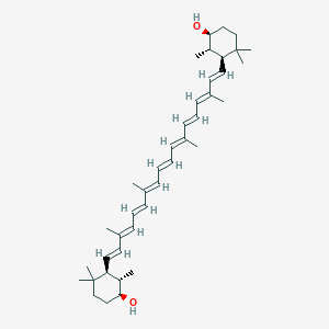 molecular formula C40H60O2 B1248745 Cucumariaxanthin C 