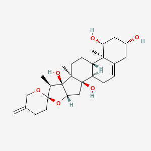 molecular formula C27H40O6 B1248747 Namogenin C 
