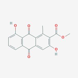 molecular formula C17H12O6 B1248749 aloesaponarin I 