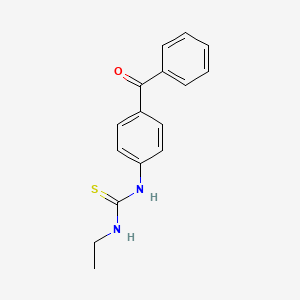 1-Ethyl-3-[4-(phenylcarbonyl)phenyl]thiourea